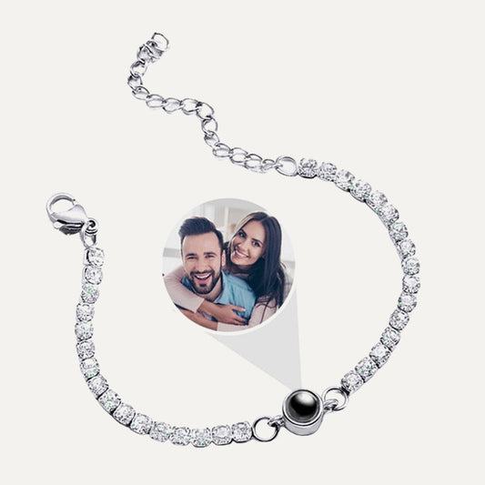Pulsera con Foto “Piedras del Amor”