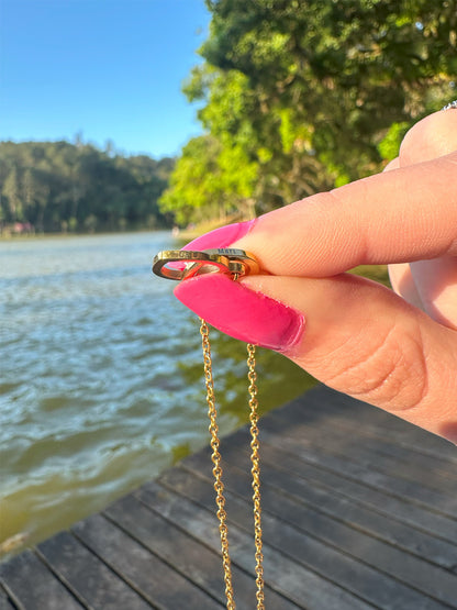 Caja con Rosa Eterna & Collar Personalizado con Nombres