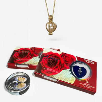 Secret of the Sea Pendant – Genuine Oyster &amp; Pearl 🦪