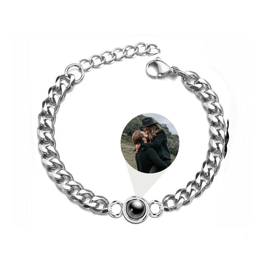 Pulsera Masculina con Foto